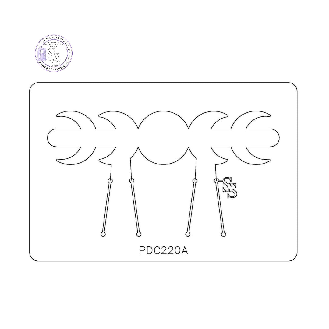 PANCAKE DIE PDC220 CUFF MOON PHASES 1